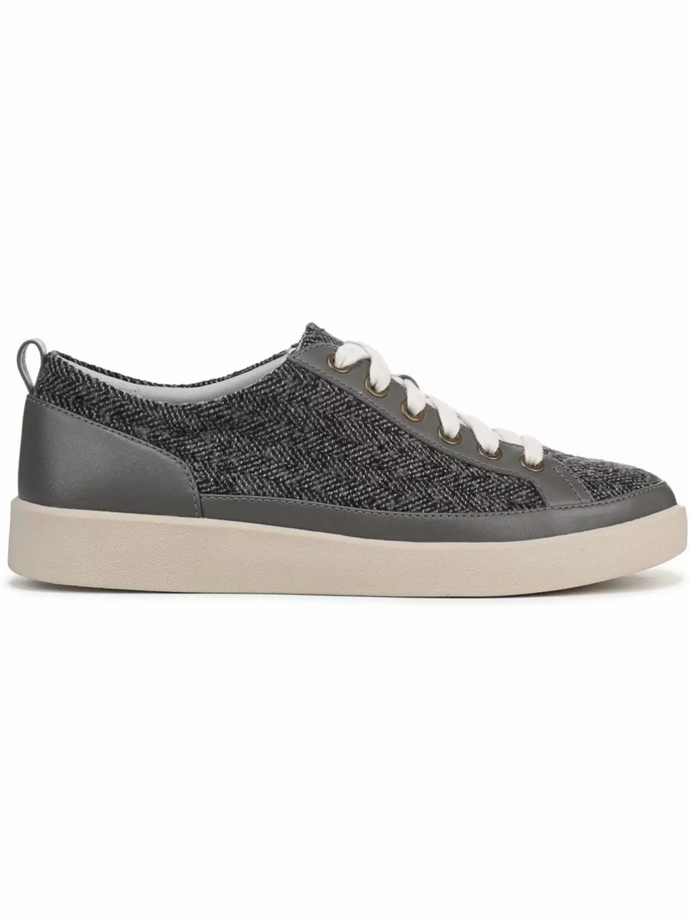 Vionic Women’s Casual Grey Textile Low-Top Sneakers